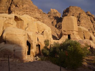 Vårt hulehus i Petra
